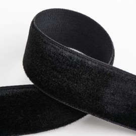 Velvet Ribbon 25mm x 10M - Black