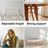 ANZHIRUOSU 8-Pack Adjustable Bed Support Legs 5.9"-11" - Heavy-Duty Adjustable