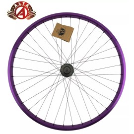 ALTA BMX 29" x 1.75 PURPLE FRONT OR FREEWHEEL FLIP FLOP Hub Sealed Bearing RIMS. - Flip Flop Freewheel