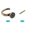 sourcing map 2Pcs Curtain Holdback, Aluminum Alloy Wall Mounted Curtain