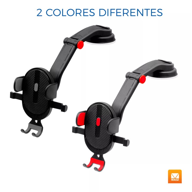 Maíz Soporte Base Celular Carro Auto Tablero Ventosa 360 Holder