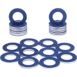 90430-12031 (24Pcs) Aluminum Oil Drain Plug Gaskets Fits for Toyota Lexus Scion Crush Washer Seals Replaces# 9043012031