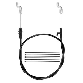SHIQINHA 946-04661A Control Cable Compatible with Troy Bilt TB110 TB230 MTD Craftsman 21" Self Propelled Gas Push Lawn Mower, 51 inch Throttle Cable 946-04661 746-04661A Lawnmower Replacement Parts