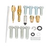 20 Pieces Carb Carburetor Repair Kit with Float Gasket O