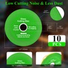 10 Pack Glass Cutting Disc 4 Inch for Angle Grinder,