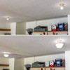 EZ Shade Ceiling Light Cover - Helps Cover Exposed Light
