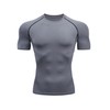 SHEKINI Men's Compression Shirts Athletic Gym Tops Quick-Dry Moisture Wicking