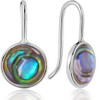 Abalone Shell Earrings for Women - Created Abalone Jewelry, Dainty