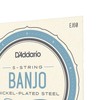 D'Addario EJ60 Nickel 5-String Banjo Strings, Light, 9-20