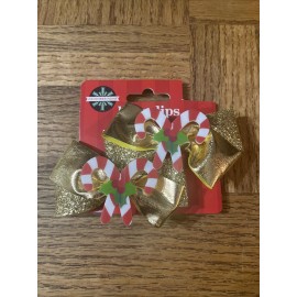 December Home Christmas Hair Bow Clip