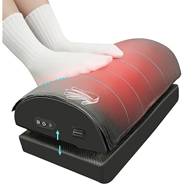 Snailax Foot Rest Under Desk at Work, Heated Under Desk