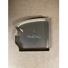 LEAFGUARD LEAF GUARD Coal Gray Aluminum SEAMLESS Gutter left End