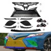 Bewild 11PC For Camry SE 2018-2020 Front Gloss Black Grille