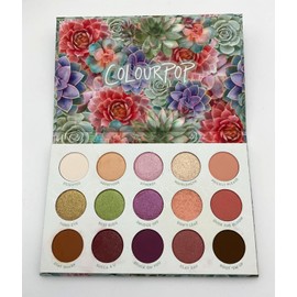 ColourPop Garden Variety 15 Vibrant Color Pressed Powder Eyeshadow Palette NIB