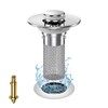 2024 New Pop Up Bathroom Sink Drain Strainer Hair Catcher,