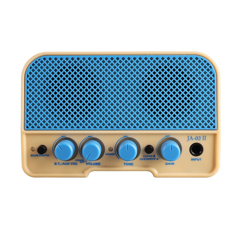 Electric Guitar Amplifier Clean Overdrive Dual Channels AUX Bluetooth for