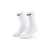 CEP Core Run Mid Cut Compression Socks 5.0, White, Unisex,