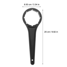 Ciieeo 2pcs Bucket Opener Pail Opener Water Bucket Cap Opener Container Plastic Bucket Lid Wrench Lid Remover Tool for Industrial Home Use Black 20-30L