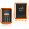 com-four® 2 x Picture Frames in Two Sizes - Stylish