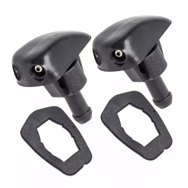 Unbranded USA 1PAIR WINDSHIELD WASHER FLUID NOZZLE JET SPRAYER SPRAY SPRINKLER FOR CAR