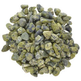 Hypnotic Gems Materials: 1 lb Nephrite Jade Tumbled Stones - Grade 1 - XXSmall - 0.25" to 0.75" Avg. - Bulk Natural Rocks Polished Gemstone Supplies for Wicca, Reiki, Energy Crystal Healing