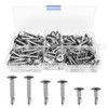 120pcs M4.2 M4.8 Self Tapping Flat Head Screws 410 Stainless