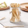 Lawei 6 Pack 600 Pieces Mini Bamboo Forks - 3.5
