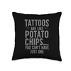 Funny Tattoo Design For Men Women Tattooist Tattoo Artist Throw