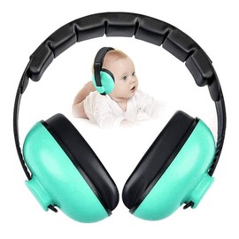 Alitamei Alitamei Noise Cancelling Headphones for Kids, Babies Ear Protection Earmuffs Noise Reduction for 0-3 Years Babies, Toddlers, Infant (Mint Green)