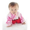 Aenak Hakama Romper, Full Then, Girls' Hakama, Floral Pattern, Hinamatsuri,