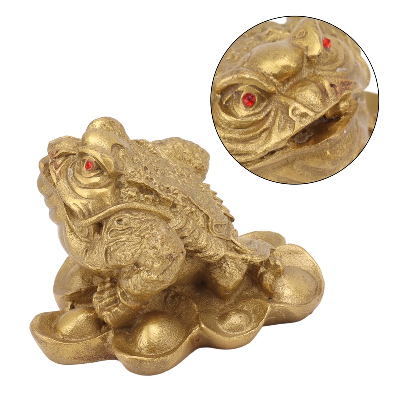 Money Toad Fortune Good Luck Attract Wealth Corrosion Resistant Three