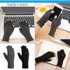 Panitay 4 Pairs Kids Compression Gloves Fingerless Arthritis Gloves Kids