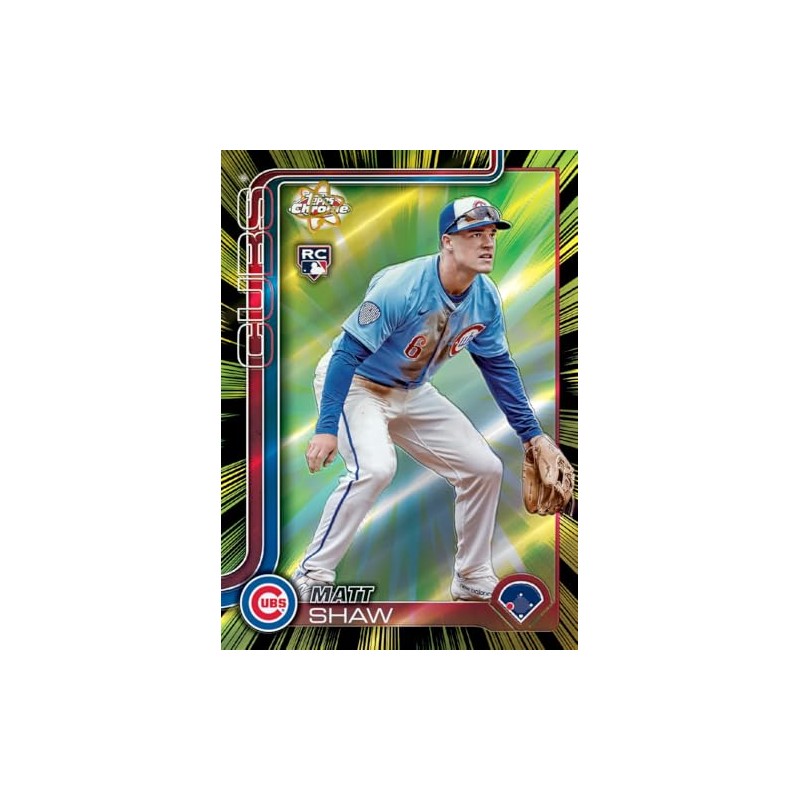 Topps 2025 Chrome Baseball Update Series Value Blaster Box