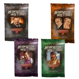 Don’t Panic Games – Négociateur Prise d’Otages – Extension # 1 – 16 Nouvelles Cartes – Jeu de Société – Stratégie et Coopération – Mécanique Cartes et Dés - 1 Joueur ou Plus – Français – GAME1022