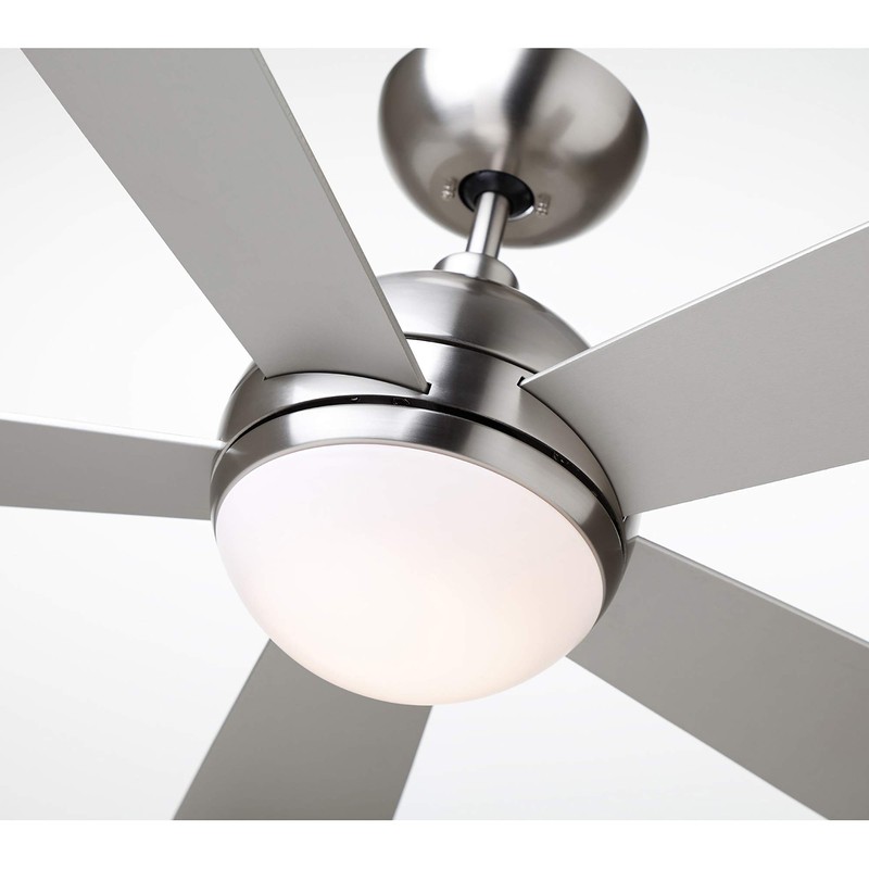 Luminance Kathy Ireland Home Astor, 52 Inch, Brushed Steel