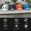 Bike Helmet with USB Rechargeable Light Safety Helmet Adjustable Mountain