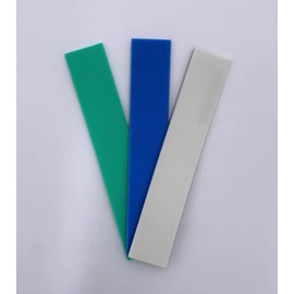 Argofile Cushion File, Sponge Night (Uses KOVAX Files), 0.1 inch (3 mm) Thick, Fine 3 Types, #600, #800, #1000, 2 Each Pack Green, Blue, White