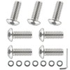 IVWFU 15PCS Windshield Bolts Batwing Inner Fairing Screws with Washers