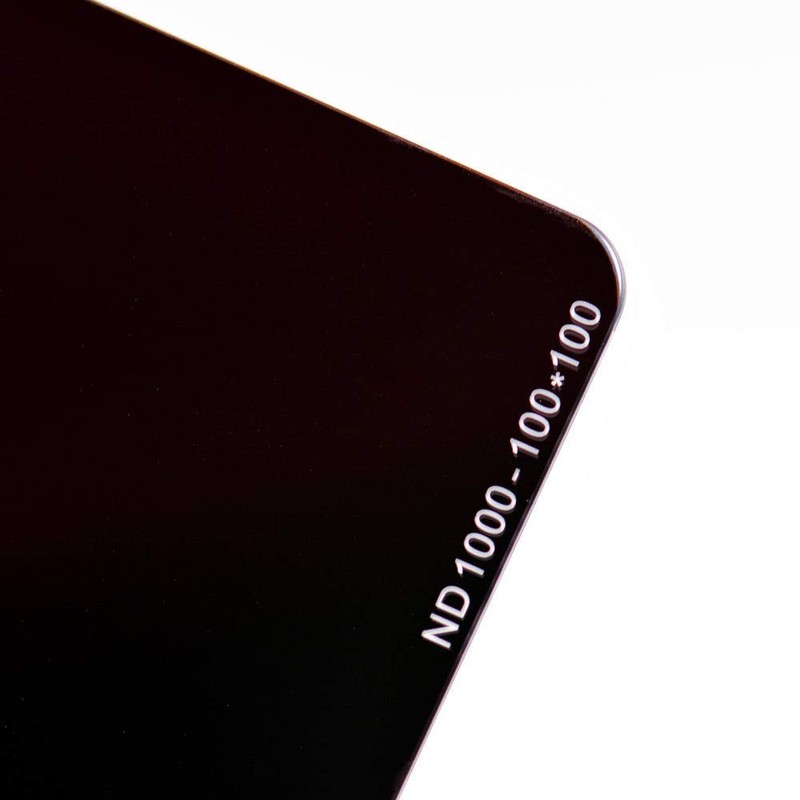 JONGSUN S-PRO 100x100mm Square ND Filter, Neutral Density Gray ND1000