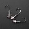 OJYDOIIIY Swimbait Jig Heads with Power Bait Keeper - 15