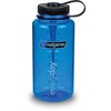 Nalgene Tritan Wide Mouth BPA-Free Water Bottle, Blue w/Black