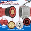 RosyOcean Heavey Duty 2 Inch Fire Hose Nozzle Thermoplastic Fire