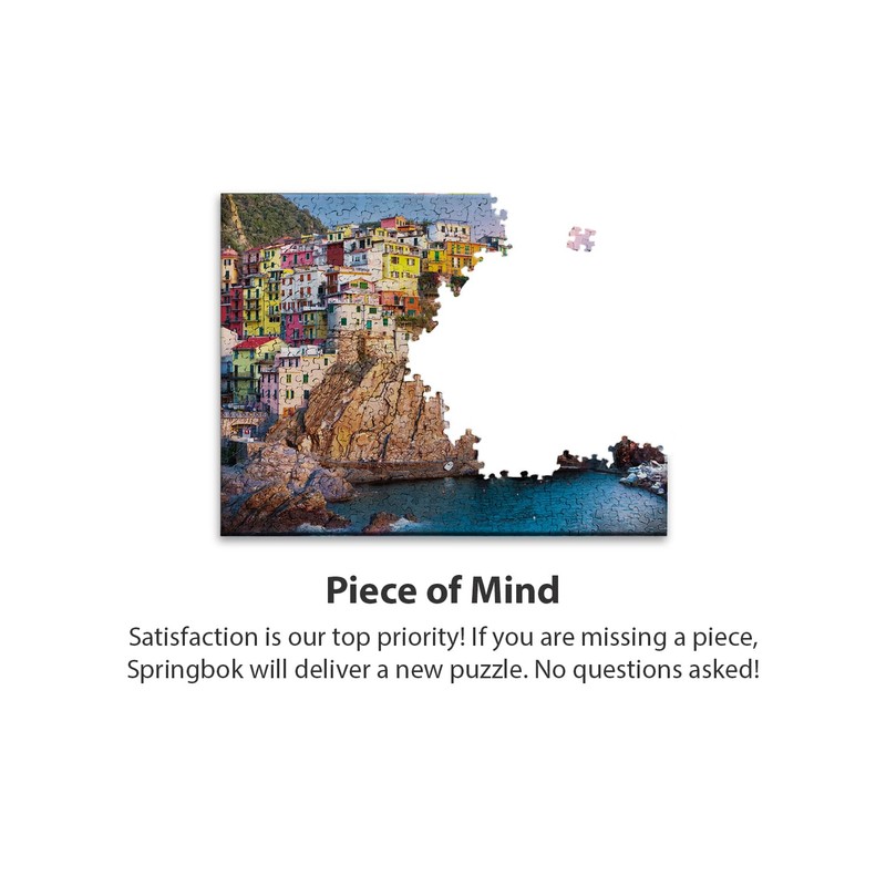 Springbok's 1000 Piece Jigsaw Puzzle Cliff Hangers