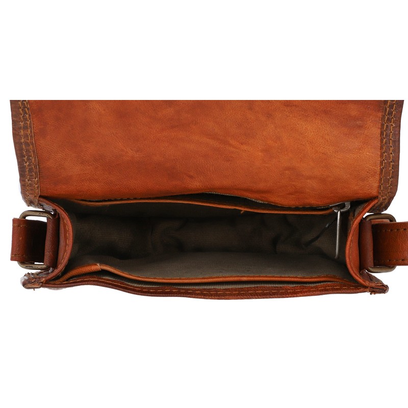 Gusti Handbag Leather – Pink Shoulder Bag Women's Vintage Brown