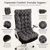 Ergonomic Seat Cushion with Back Support for Sitting – Memory