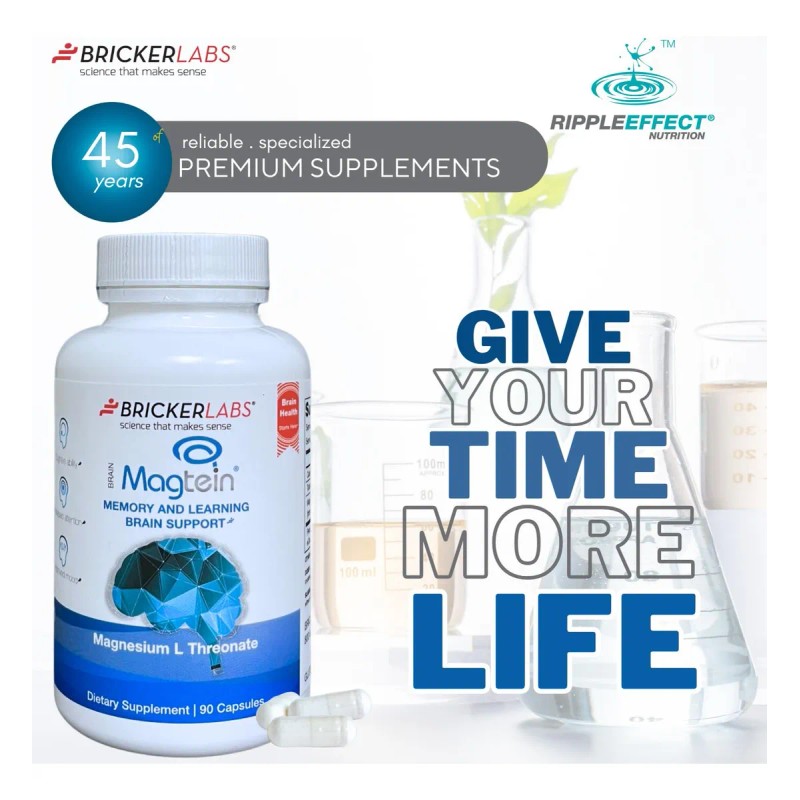 Magtein Magnesio L Threonate 90 Cpsulas Alta Absorcin