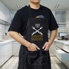 WZMPA Baker Apron Movie Fans Gift Movie Adjustable Kitchen Apron