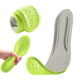 Solemacher Boost Insole, Anti-Fatigue, Shock Absorption, Soft, Breathable, Sweat Absorbent, Footbed, Perfect for Standing Work or Everyday Life, Insoles, Sneakers, Unisex