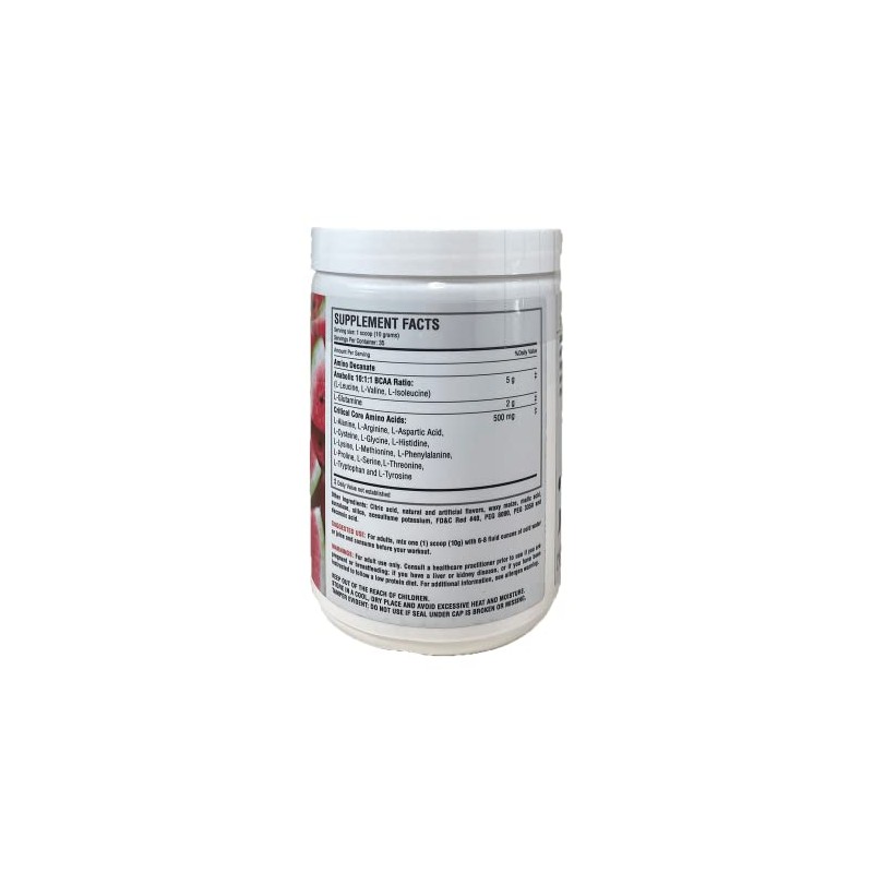 Aminos complete workout Formula 350 gramos 35 servicios sabor Sandia