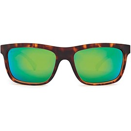 Kaenon Clarke Unisex Polarized Sunglasses - Matte Black Gun | Ultra Coastal Green